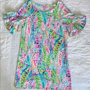 Lilly Pulitzer 🏝 double ruffle sleeve dress